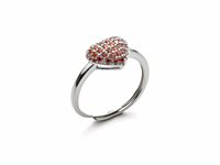 Ring 4US: Cesare Paciotti Woman San Valentino 23 in Silver 4UAN5720W